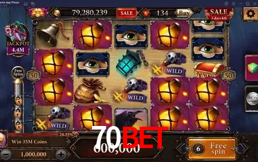 APP oficial da 70BET para mobile